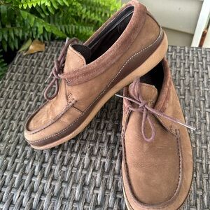Chaco Tan Suede Loafers